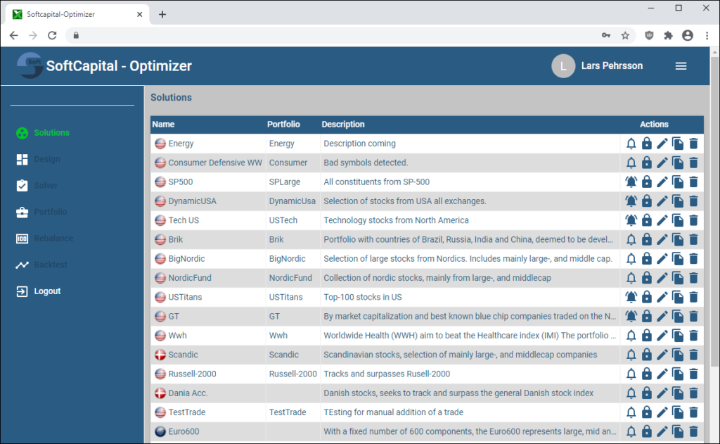 Portfolio Construction And Rebalancing
